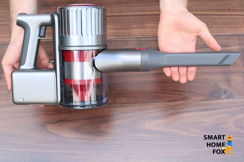 Conversion en aspirateur à main du Roborock H6